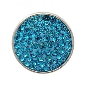 Turquoise Glitz Treasure Snap