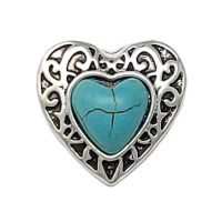 Turquoise Heart of the West Treasure Snap