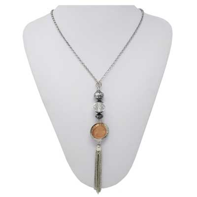 Blessed Tassel SNAP Necklace - Image 2