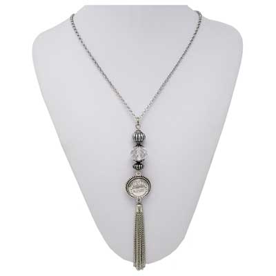 Blessed Tassel SNAP Necklace