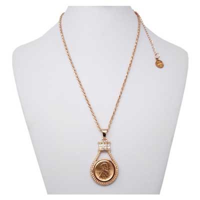 Princess Rope Rose Gold-Tone SNAP Necklace
