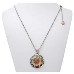 Faithful Crystal's Silver-Tone SNAP Necklace