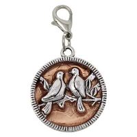 Love Birds Penny Charm