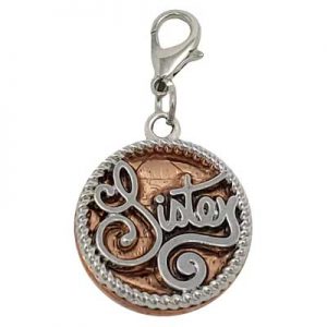 Sisters Penny Charm