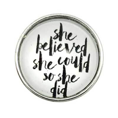 She Believed Treasure Snap