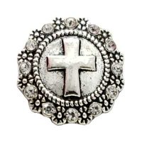 Flowery Cross Treasure Snap