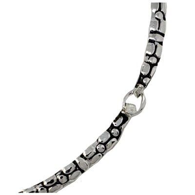 Ornate Cross Slider Pendant Snap Necklace - Image 5