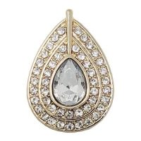 Crystal Tear Drop Treasure Snap