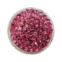 Chunky Pink Glitz Treasure Snap