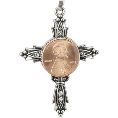 Decorative Cross SNAP Necklace - Image 4