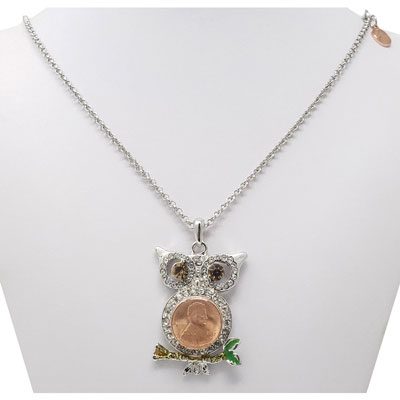 Perched Owl SNAP Necklace