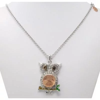 Perched Owl SNAP Necklace