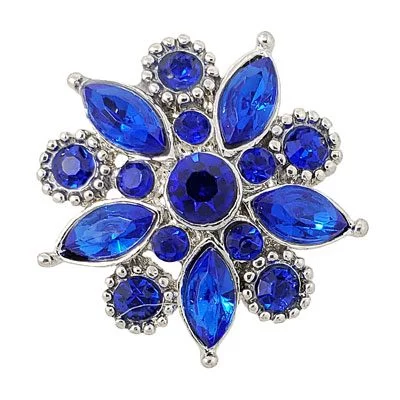 Royal Blue Spray Treasure Snap