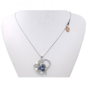 Pearled Heart SNAP Necklace