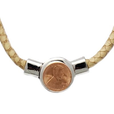 Faux Leather Magnetic SNAP Choker - Image 3