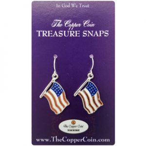 US Flag Earrings
