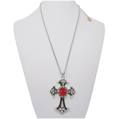 Diamante Cross SNAP Necklace