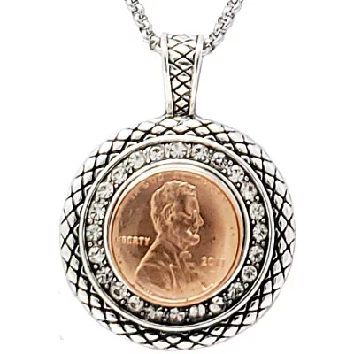 Faithful Crystal's Silver-Tone SNAP Necklace - Image 3